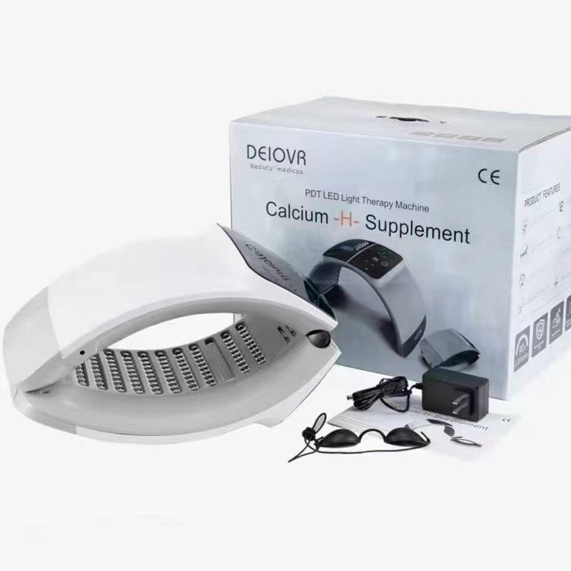 Spectrometer, salon-grade folding screen LED light, home-use red and blue light LED beauty instrument, photon skin rejuvenation device.