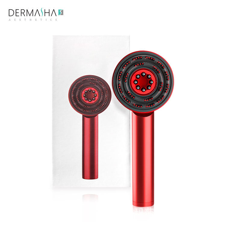 Electric Red Light Hair Regrowth Scalp Massage Brush Device